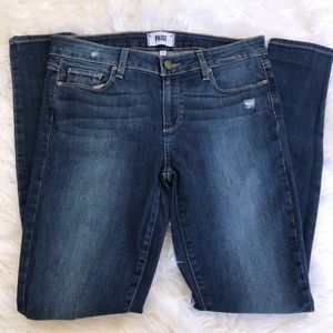 NWOT Paige Verdugo Ultra Skinny Jeans-Distressed